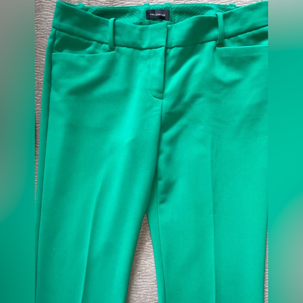 THE LIMITED Green Dress Pants - Size 8 - EUC - Picture 3 of 5